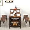IDEALHOUSE Dining Table Set for 4, Kitchen Table Set for