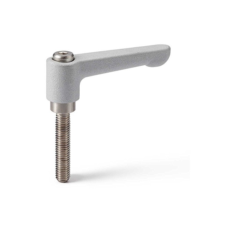 NBK Mechanical Element Parts Clamp Lever (Male Thread) Flat Type