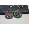 Aadesso Crimson Amber Medallion game Keychain for ER Talisman game