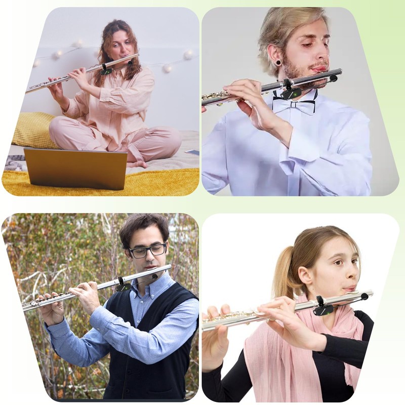 SAYTINAI Wireless Flute Microphone for Instrument System: 2.4G Cordless Professional