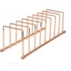 FitWell Kitchen Bakeware Organizer,Plate Racks,Rack for Plastic Lids,Cutting Boards,Cookie Sheets,Pots