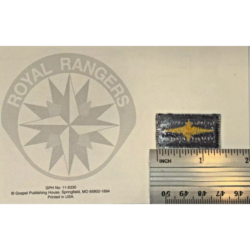 Vintage Royal Rangers Navy Blue / Purple & Yellow /