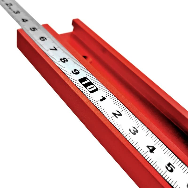 Boxonly Tape Measure Self-Adhesive Carbon Steel, Workbench Ruler, (Right to