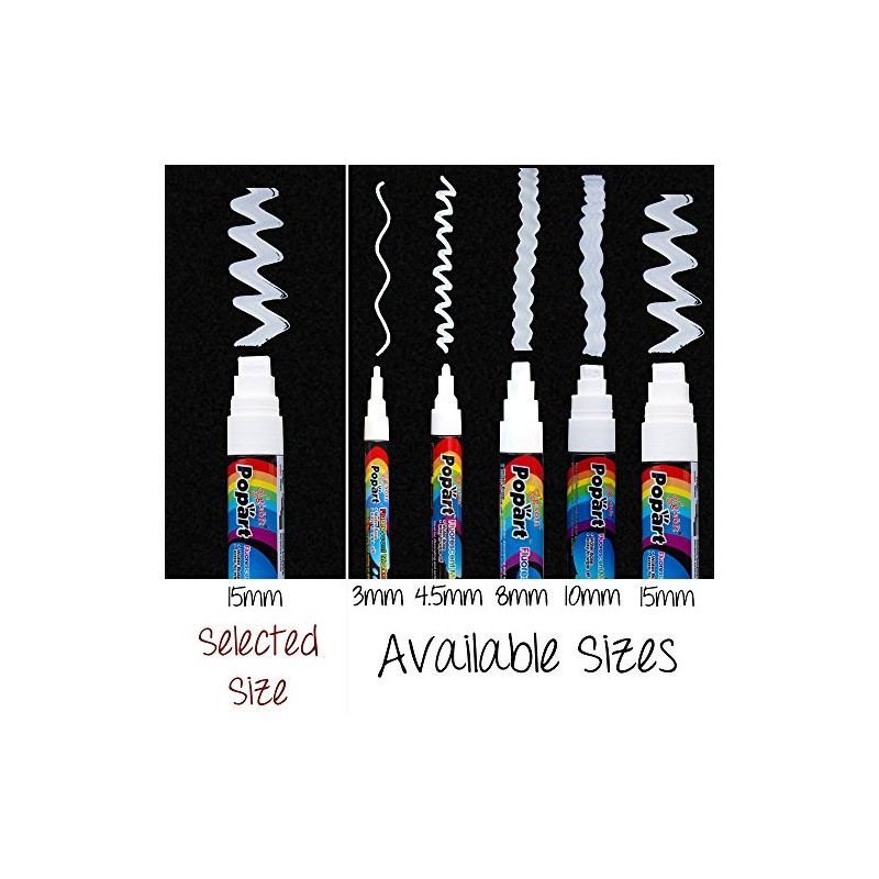 Ala Board Chalk Markers (Multicolor, 15mm)