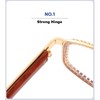 mincl Diamond Square Sunglasses Men Women Luxury Designer Wood Frame