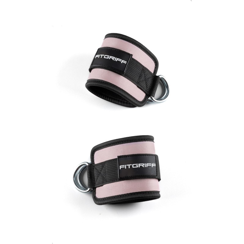 Fitgriff® Ankle Straps V1 for Cable Machine (2 Pieces) -
