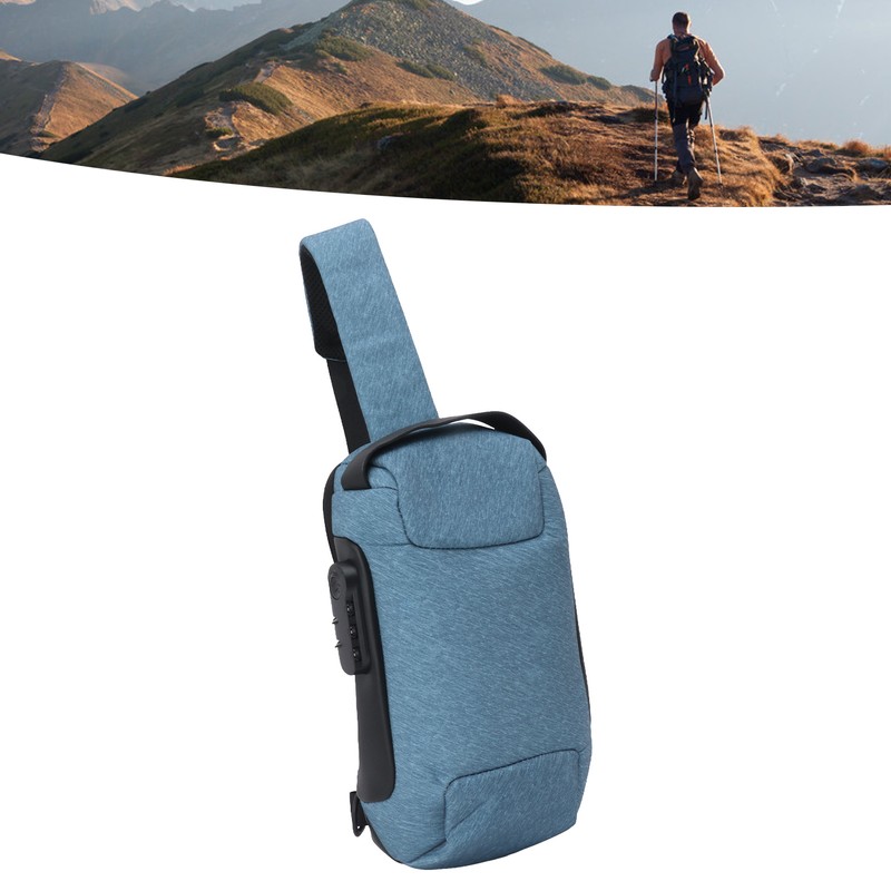 Waterproof Scratch Proof Small EDC Minimalist Sling Bag Minimalist Chest