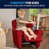 Flash Furniture Chandler Microfiber Kids Recliner with Cup Holder and
