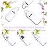 ktxaby Pack of 30 Sublimation Lipstick Holder, Key Ring, Blanks