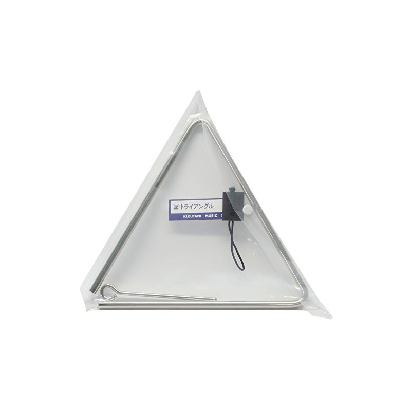 Kikutani T-15 Triangle 5.9 inches (15 cm) with Hitting Rod