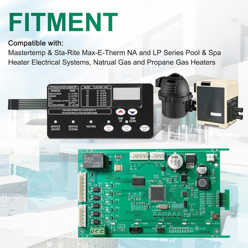 BAYUIHON 42002-0007s Control Circuit Board with Switch Pad 472610Z Compatible