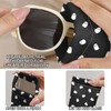 BHAHB 2 PCS Glasses Eyeglass Sunglasses Case Pouch Soft PU