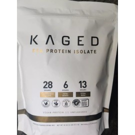 Kaged Pea Protein Isolate - Vegan Protein  / Unflavored - 2 LB