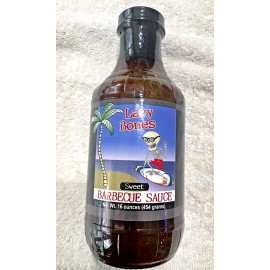 Lazy Bones Sweet BBQ Sauce - 16 oz Gourmet Sauce