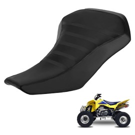 Runfarr ATV Seat Cover, Gripper Soft Seat Cushion Cover Protector for LTZ400 2009-2014 ATV - Black