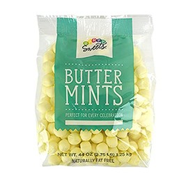 Party Sweets Yellow Buttermints, 2.75 Pound, Appx. 350 pieces from Hospitality Mints
