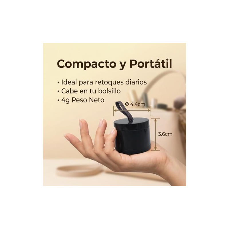 Corrector Polvo para Raíces del Cabello Hair Line Shadow, Marrón