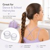 4 PCS Ponytail Clip With Comb Teeth (2 Sizes)