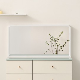 Isheim wide dresser stand vanity mirror 1000, white / 이즈하임 와이드 서랍장 스탠드 화장대 거울 1000, 화이트