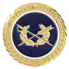 United States Judge Advocate General's Corps Challenge Coin