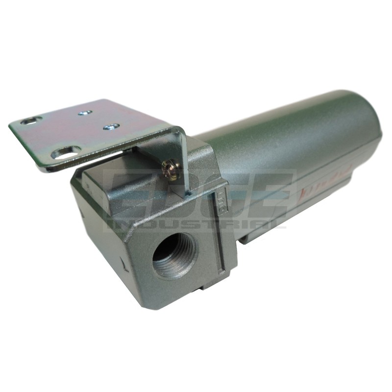 HEAVY DUTY HIGH FLOW COMPRESSED AIR IN-LINE PARTICULATE FILTER WITH