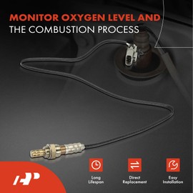 A-Premium - Sensor de oxígeno O2 compatible con Nissan Frontier 1999-2000 2003, Pathfinder 1996-2000, Xterra 2000-2003 e INFINITI QX4 1997-2000, V6 3.3L, corriente arriba izquierda y derecha, juego de