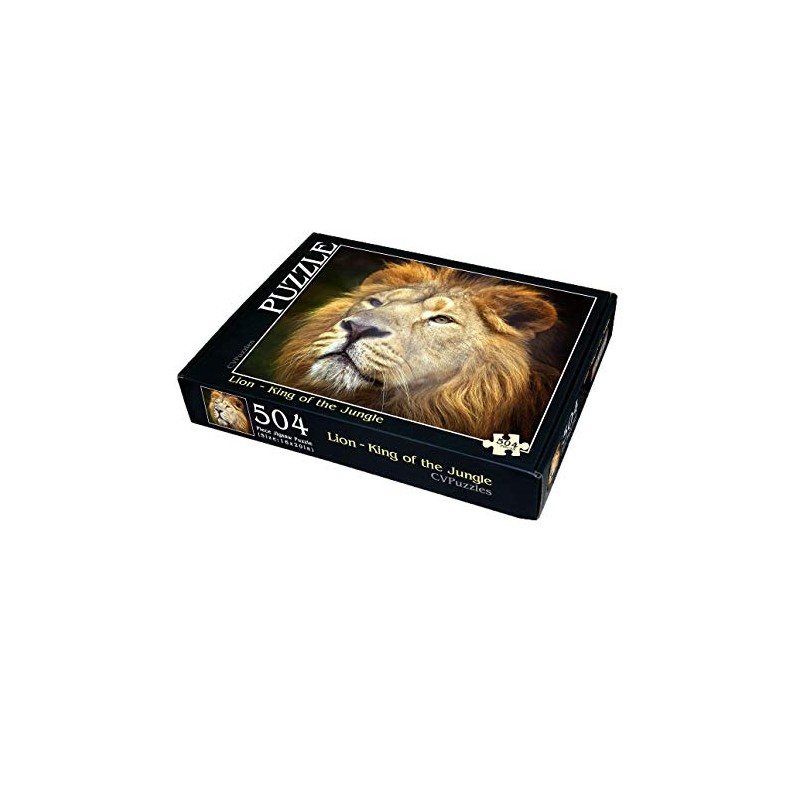 Lion - King of The Jungle 504 Piece Jigsaw Puzzle