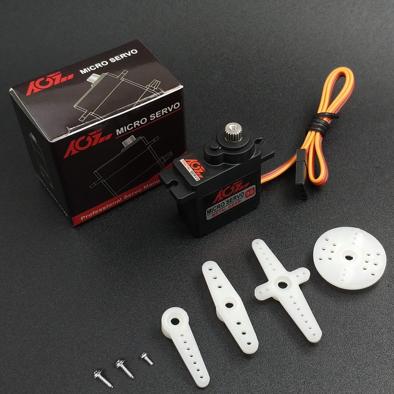 2PCS AGFRC Micro 9g RC Servo Motor Kit - Digital