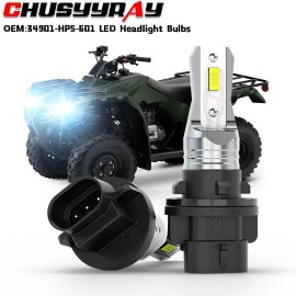 CHUSYYRAY 34901-HP5-601 LED Headlight Bulb Lights for 2006 Honda Rancher 350 TRX350TM 2x4