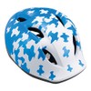 MET Kids' Buddy Helmet, White/Blue Airplanes, 46-53 cm