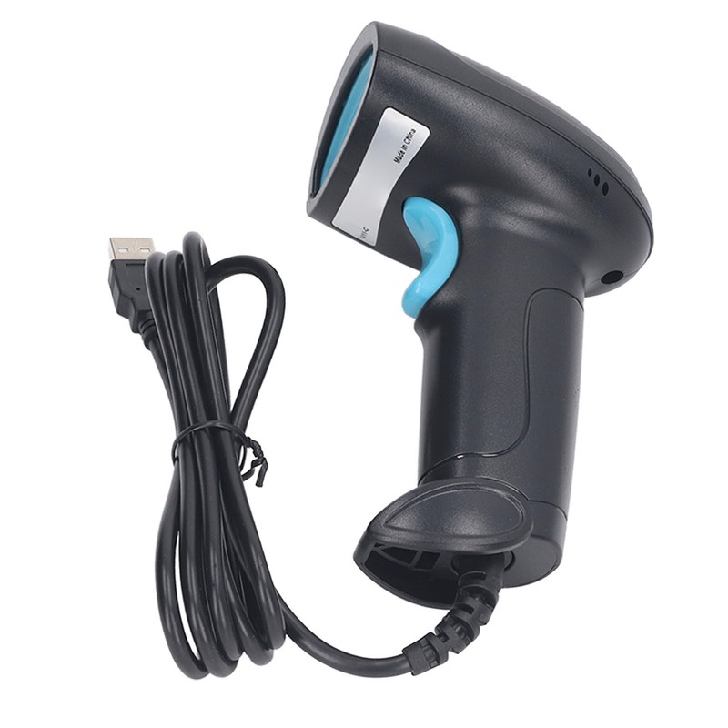 1D Barcode Scanner High Accuracy Fast Decoding Ergonomic USB Wired