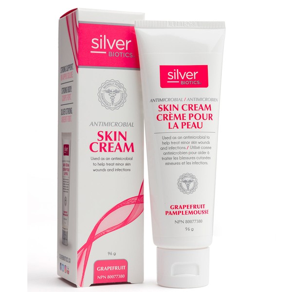 Silver Biotics Antimicrobial Skin Cream, 96 g