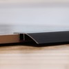 Trimold Aluminum Profile Floor Transition Strip, Matte Black, 35.4" x