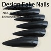 Long Press on Nails, Almond Press on Nails Tip Fake