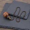 ECSiNG 3 Pieces 3.9 x 2.3 cm Decorative Wooden Pull