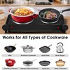 1800W Dual Infrared Burner Electric Hot Plate, High Power for