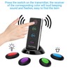 5 Kit Wireless Key Wallet Finder TV Remote Control Locator