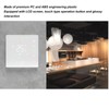 Boiler Heating Thermostat PC ABS 5A Wall Mounted WIFI Programmable