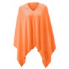 Women Ponchos Sweater Versatile Lightweight Solid Knitted Shawl Wrap Scarf