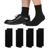 JKXOJKX Men's 5 Toe Socks, Cotton, Five Toe Socks, Solid,