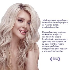 Shampoo Matizador Mechas Y Canas SF Blonde Vezia 300ml                                                                                                