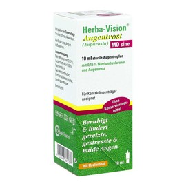 Herba-Vision Augentrost sine MD Augentropfen, 10 ml