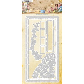 Studio Light Cutting Die Wildflower Slimline Wild & Free No. 828 JMA-WAF-CD828 105 x 210 mm (05-24)