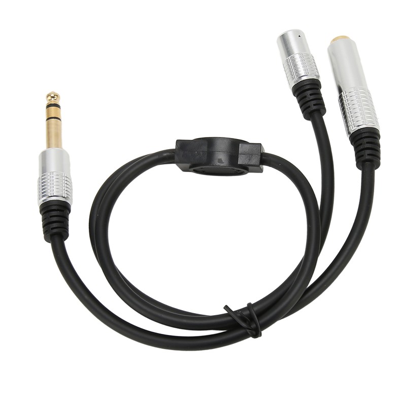 1 Split in 2 Sound Cable 1/4 Inch TRS Stereo