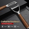 SOPHREPT Premium Stainless Steel Vegetable Peelers, Ultra Sharp Blades, Heavy-Duty