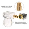 Glass Empty Refillable Replacement Glass Perfume Bottle,Transparent Dropper, Cologne Atomizer,