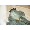 Jollein 534-514-68056 Kapuzenhandtuch Frottee Croco - Jungle Jambo grün (75x75