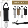 GOEDEKE 2Pcs Hat Clips for Travel on Bag, Hat Bag