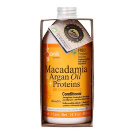 Shampoo shining (500 ml) con macadamia, argan oil y proteinas