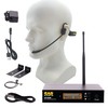 CAD UHF Wireless Headworn Microphone System - Frequency Agile